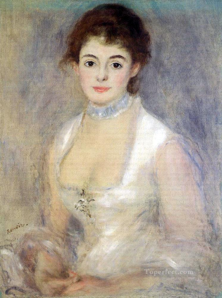 señora henriot Pierre Auguste Renoir Pintura al óleo